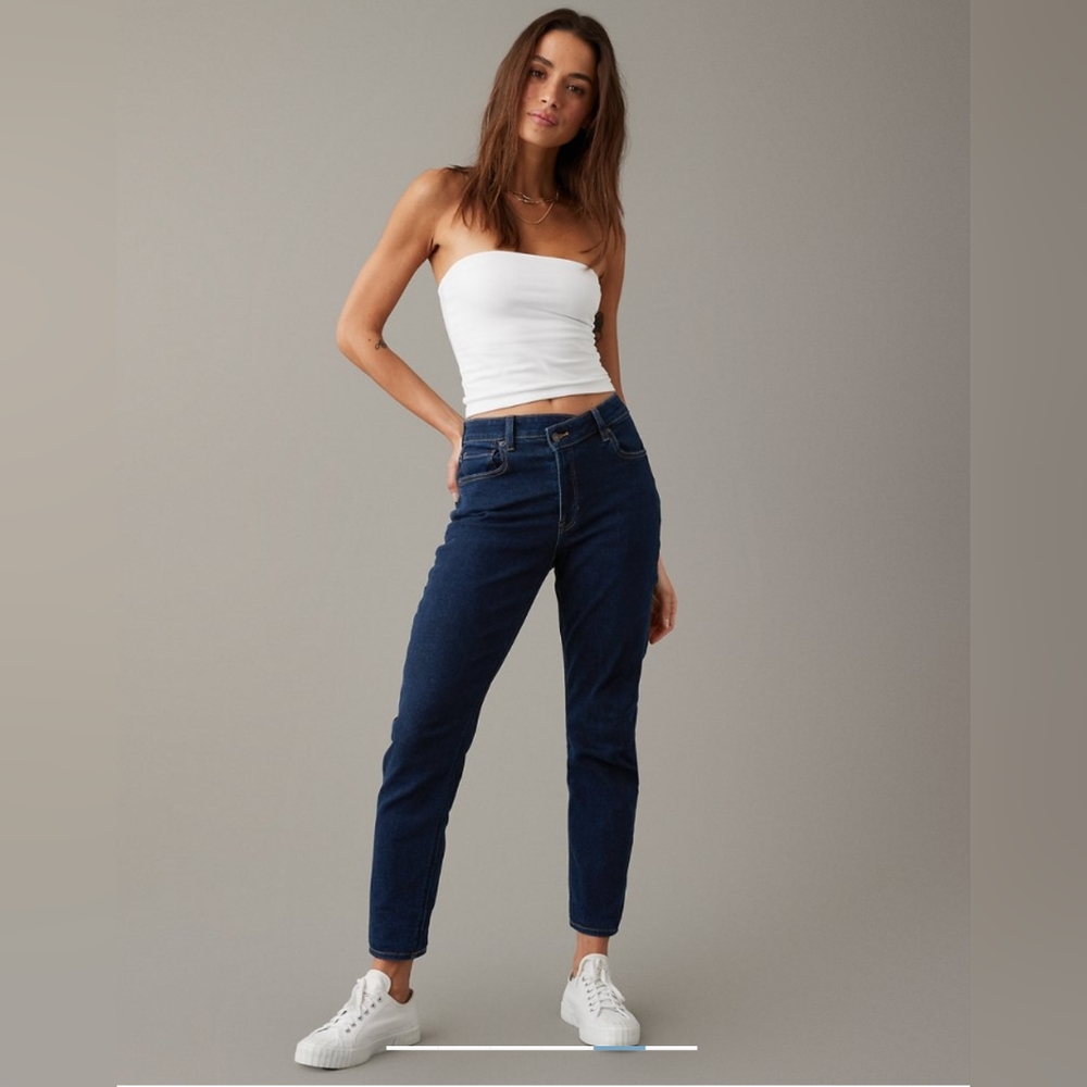 AE Stretch Mom Jean